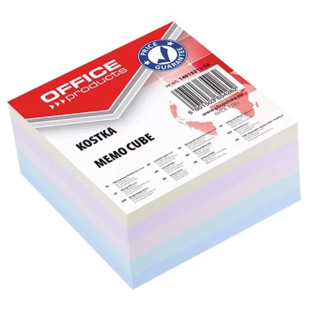 KOSTKA KLEJONA OFFICE PRODUCTS 85X85X40MM MIX