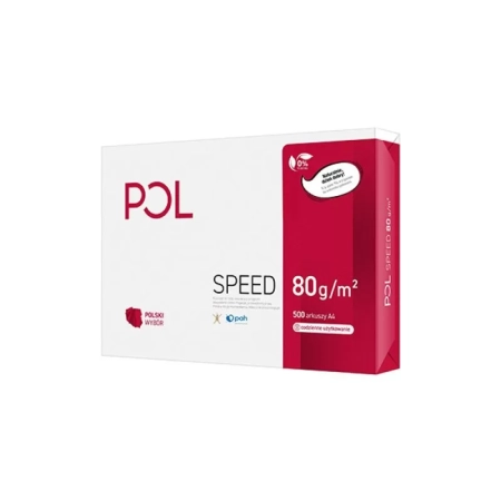 PAPIER KSERO A4 IP POLSPEED BIAŁY KL. C 153CIE 80G A500