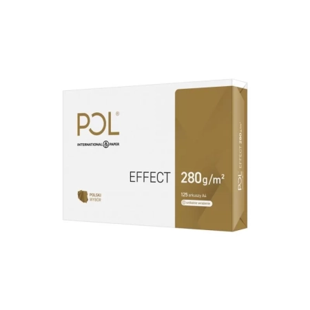PAPIER KSERO IP POL EFFECT SATYNOWY A4 KLASA A++ 168CIE 280GSM A125