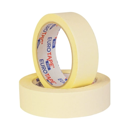 TAŚMA MASKUJĄCA MALARSKA EUROTAPE ŻÓŁTA 19MM/25M