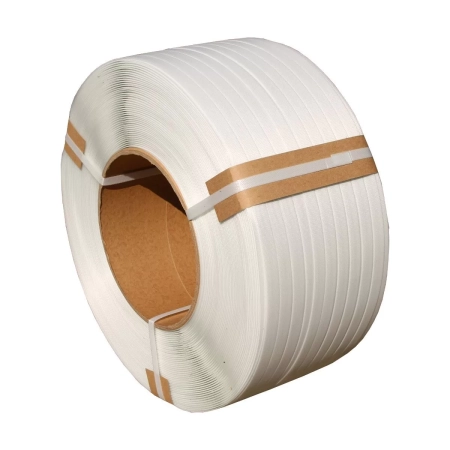 TAŚMA SPINAJĄCA PP 12MM X 0,50 X 3000M BIAŁA