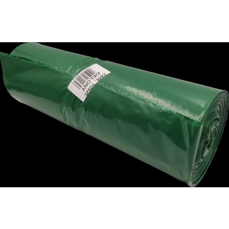 WORKI NA ŚMIECI LDPE 90X140 ZIELONE 240L A10