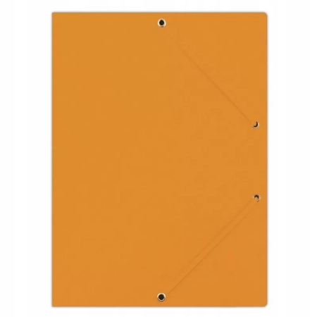 TECZKA Z GUMKĄ DONAU PRESZPAN A4 390GSM 3-SKRZ. POMARAŃCZOWA