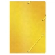 TECZKA Z GUMKĄ PRESZPAN OFFICE PRODUCTS A4 390GSM 3-SKRZ. ŻÓŁTA