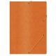 TECZKA Z GUMKĄ PRESZPAN OFFICE PRODUCTS A4 390GSM 3-SKRZ. POMARAŃCZOWA