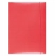TECZKA Z GUMKĄ KARTONOWA OFFICE PRODUCTS A4 300G CZERWONA