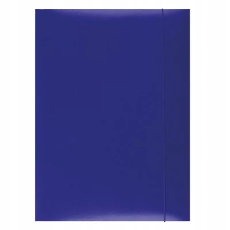 TECZKA Z GUMKĄ KARTONOWA OFFICE PRODUCTS A4 300G NIEBIESKA