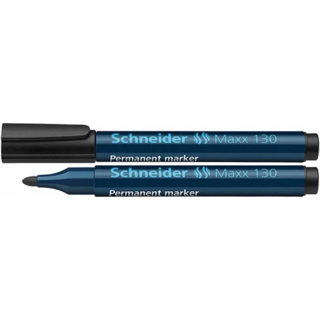 MARKER PERMANENTNY SCHNEIDER MAXX 130 OKRĄGŁY 1-3MM CZARNY