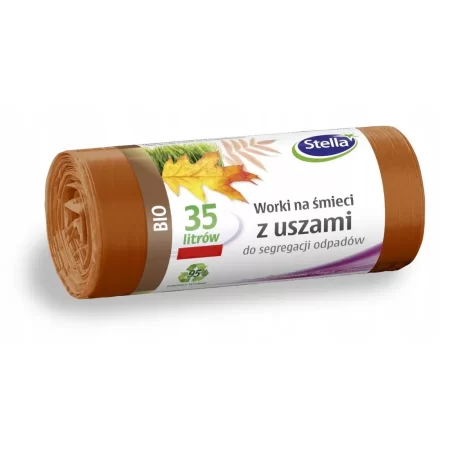 WORKI NA ŚMIECI DO SEGREGACJI ODPADÓW 35L 4x10szt