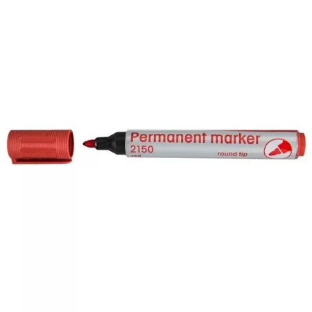 MARKER D.RECT 2150 OKR. PERMANENTNY CZERWONY
