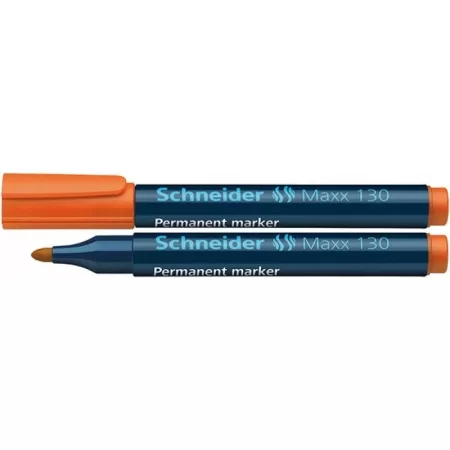 MARKER SCHNEIDER MAXX 130 OKRĄGŁY POMARAŃCZOWY