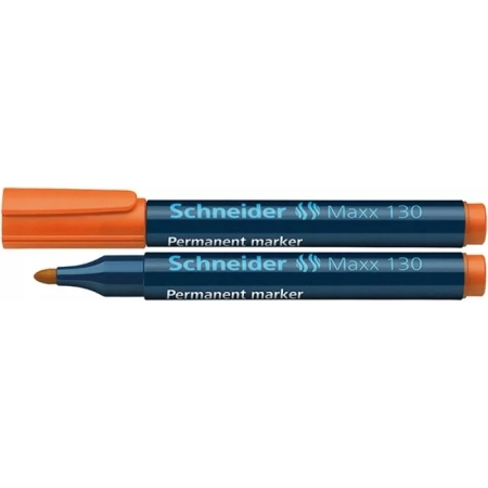 MARKER SCHNEIDER MAXX 130 OKRĄGŁY POMARAŃCZOWY