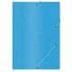 TECZKA Z GUMKĄ PRESZPAN OFFICE PRODUCTS A4 390G NIEBIESKA