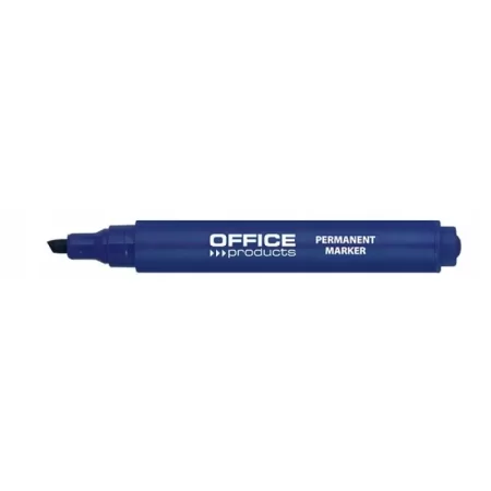 MARKER PERMANENTNY ŚCIĘTY 1-5MM NIEBIESKI OFFICE