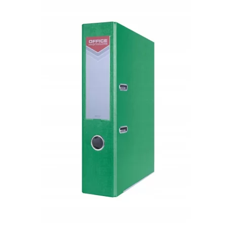 SEGREGATOR Z SZYNĄ PP A4 75MM ZIELONY