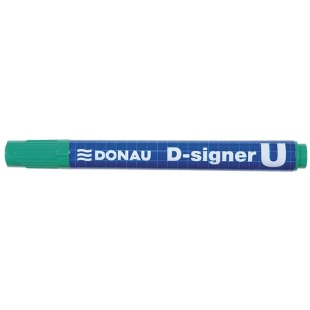 MARKER DONAU D-SIGNER U OKRĄGŁY 2-4MM ZIELONY