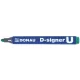 MARKER DONAU D-SIGNER U OKRĄGŁY 2-4MM ZIELONY