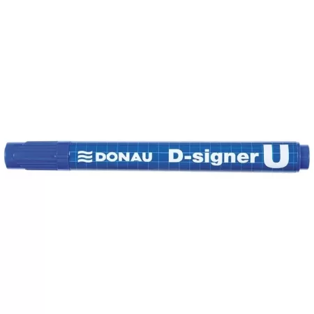 MARKER DONAU D-SIGNER U OKRĄGŁY 2-4MM NIEBIESKI