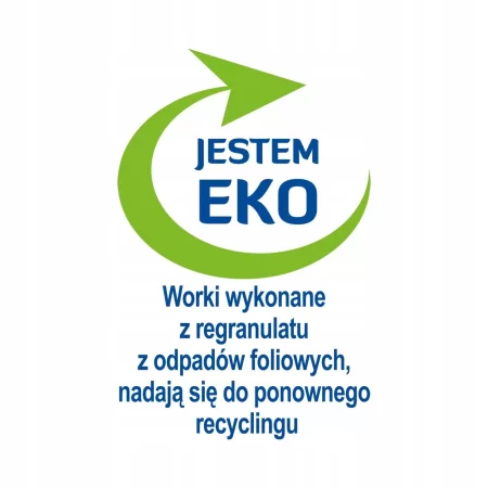 WORKI NA ŚMIECI Z USZAMI STELLA BIAŁE 20L 30szt