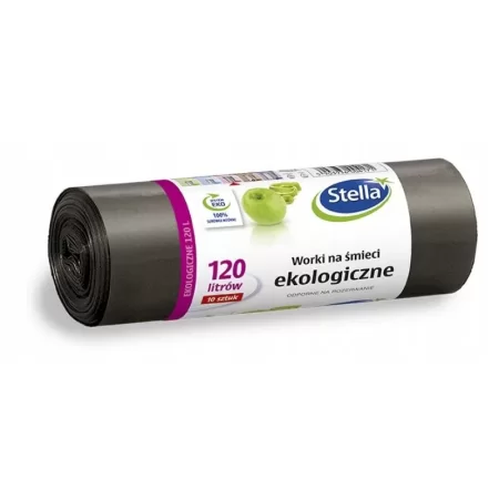 WORKI NA ŚMIECI SUPERMOCNE STELLA 120l 10 szt.
