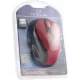 MYSZ BEZPRZ. 2.4GHZ 3D OPT. USB RAINBOW CZERWONA