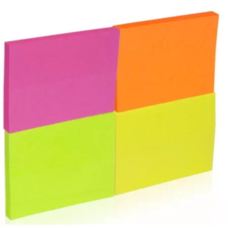 NOTES SAMOPRZYLEPNY DONAU 38X51MM 4X50K NEONOWY