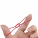 GUMKI RECEPTURKI 80mm 1.5/1.5mm CZERWONE 1KG