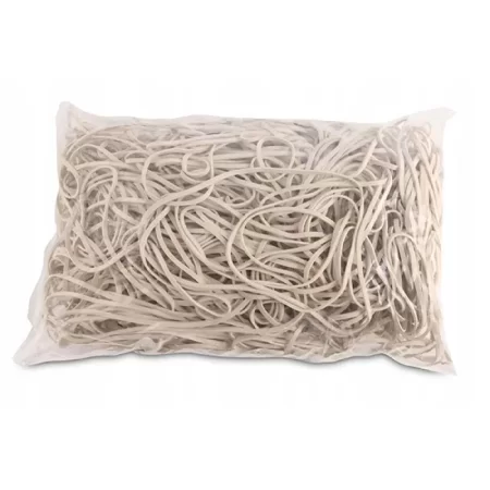 GUMKI RECEPTURKI 130mm 1.5x3.0mm BIAŁA 1KG