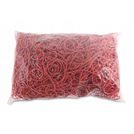GUMKA RECEPTURKA OFFICE PRODUCTS 80MM 1.5/1.5 CZERWONA 1KG