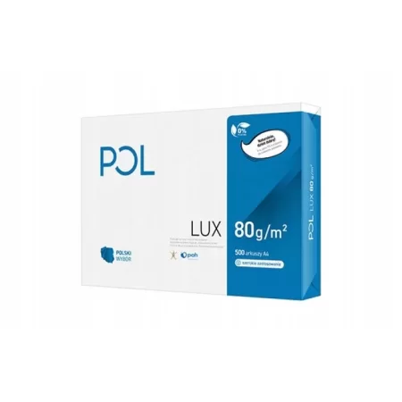 PAPIER KSERO XERO POLLUX A4 80G KL.B BIAŁY 500ark