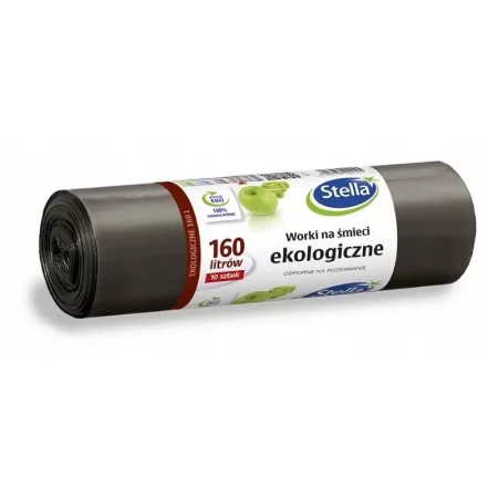 WORKI NA ŚMIECI STELLA EKOLOGICZNE 160l 10szt
