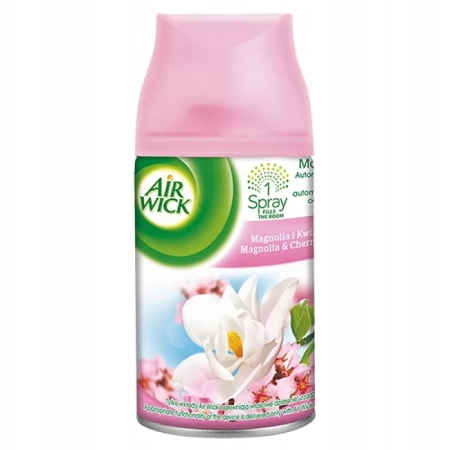 WKŁAD AIR WICK FRESHMATIC MAGNOLIA I KWIAT WIŚNI 250ML