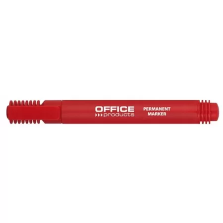 MARKER PERMANENTNY OKRĄGŁY 1-3MM CZERWONY