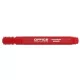 MARKER PERMANENTNY OKRĄGŁY 1-3MM CZERWONY