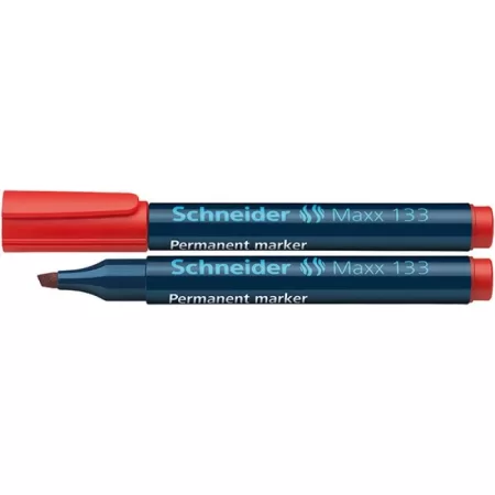 MARKER SCHNEIDER MAXX 134 ŚCIĘTY 1-4MM CZERWONY