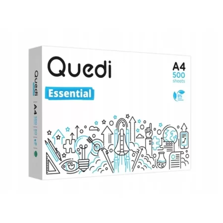 PAPIER KSERO A4 QUEDI ESSENTIAL 80G BIAŁY 500szt