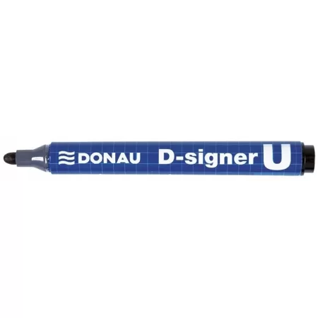 MARKER DONAU D-SIGNER U OKRĄGŁY 2-4MM CZARNY