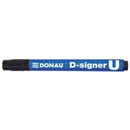 MARKER DONAU D-SIGNER U OKRĄGŁY 2-4MM CZARNY