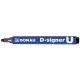 MARKER DONAU D-SIGNER U OKRĄGŁY 2-4MM CZARNY