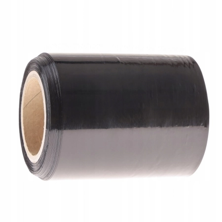 FOLIA STRETCH OFFICE PRODUCTS 100MM FI50 0,25KG (0,05T) CZARNA