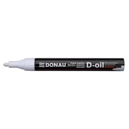 MARKER OLEJOWY DONAU D-OIL OKRĄGŁY 2,8MM BIAŁY