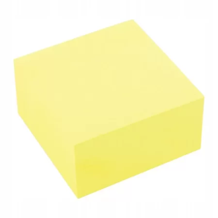 BLOCZEK D.RECT SAMOPRZYLEPNY 76x76mm ŻÓŁTY 400szt