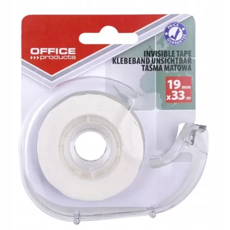 TAŚMA BIUROWA OFFICE 19MM 33M DYSPENSER MATOWA