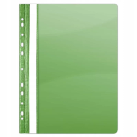 SKOROSZYT DONAU PVC A4 TWARDY 150/160MIKR WPINANY ZIELONY