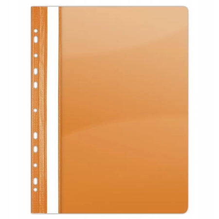 SKOROSZYT PVC A4 TWARDY 150/160MIK DONAU WPINANY POMARAŃCZOWY