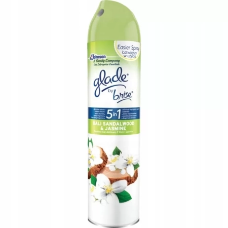 ODŚWIEŻACZ POWIETRZA GLADE/BRISE DRZEWO SANDAŁOWE I JAŚMIN SPRAY 300ML