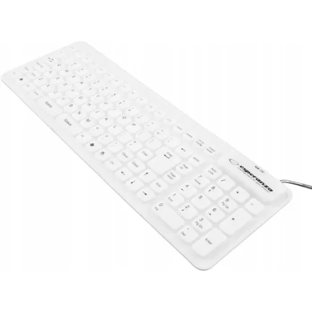 KLAWIATURA PRZEWODOWA SILIKONOWA USB/OTG CZARNA