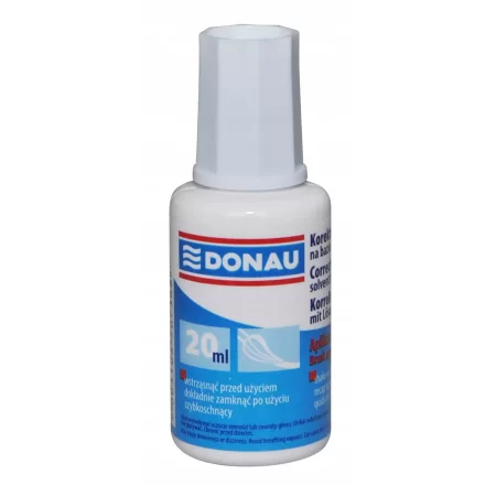 KOREKTOR W PŁYNIE DONAU Z PĘDZELKIEM 20ML