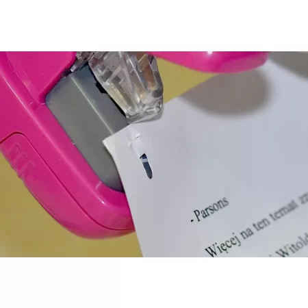 ZSZYWACZ PLUS STAPLE-FREE 5K SL106-AB RÓŻOWY
