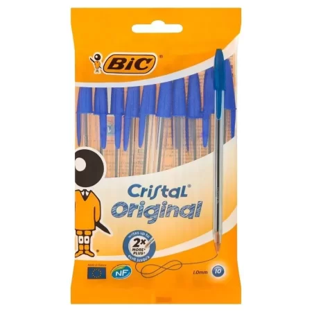Długopis tradycyjny niebieski BIC komplet 10szt